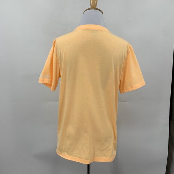 Hurley T Shirt Boys XL Extra Large Neon Orange Photo Beach Short Sleeve Crew Tee - Picture 5 of 13